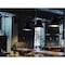Besa Lighting Dylan Cable Pendant, White, Black Finish, 1x30W LED 1KX-DYLANWH-LED-BK - alternate 2